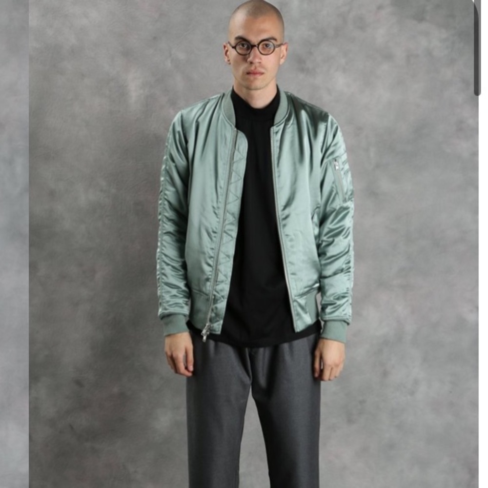 STAMPD
CHARMEUSE BOMBER
$425.00